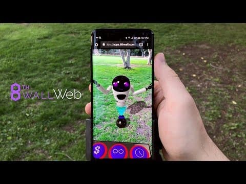 8th Wall Web demo video 2
